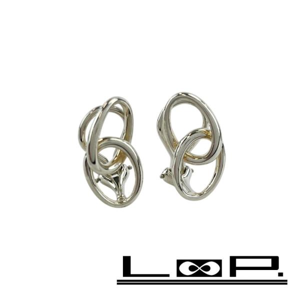ティファニー オールドティファニー ダブルループ イヤリング シルバー925 ティファニー □美品□ ダブル ループ イヤリング アクセサリー