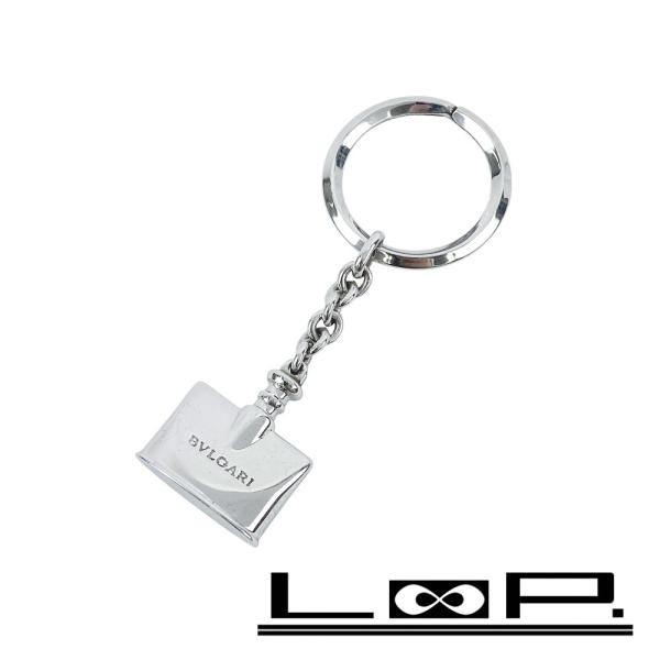 ［ブルガリ］キーホルダー　未使用品　保管での経年劣化有り ブルガリ］キーホルダー未使用品保管での経年劣化有り