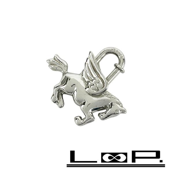 エルメス ■美品■ カデナ ペガサス バッグチャーム キーホルダー シルバー SS 【527593】11 エルメス □美品□ カデナ ペガサス バッグチャーム キーホルダー