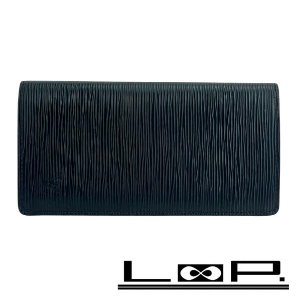 ルイヴィトン ■美品■ ポルトフォイユ ブラザ 長財布 ウォレット 札入れ 小銭入れ エピ ノワール ブラック M60622【537585】5 ルイヴィトン □美品□ ポルトフォイユ ブラザ 長財布 ウォレット