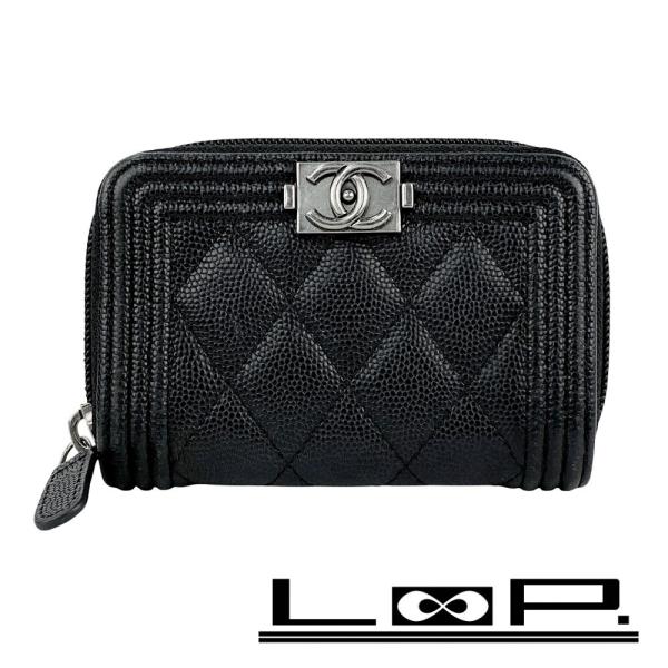 シャネル □美品□ ボーイシャネル コインケース 小銭入れ ココマーク