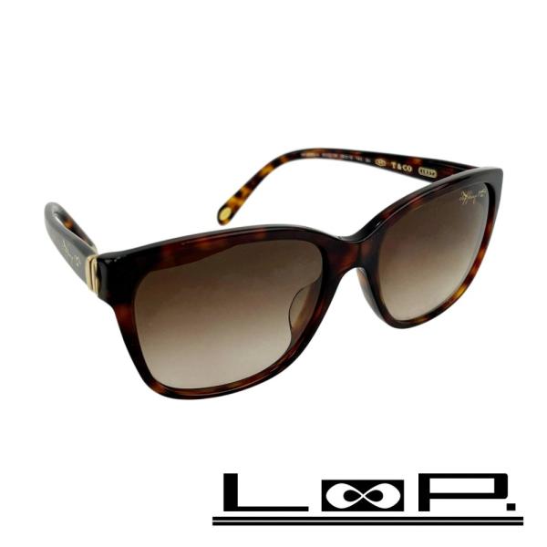 ティファニー ■美品■ サングラス メガネ 眼鏡 ファッション UVカット GP べっ甲柄 56□18 140 TF4083-A 8002/3B 箱 【608445】8 ティファニー □美品□ サングラス メガネ 眼鏡 ファッション UVカット