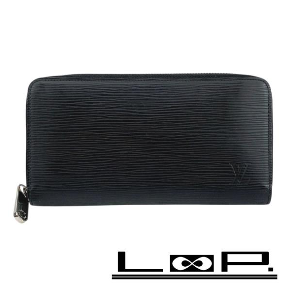 【バルパパ】ルイヴィトン　ジッピーウォレット　エピ　黒　長財布 □美品□ ルイヴィトン ジッピーウォレット 長財布 エピ 黒 M68755