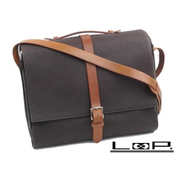 ■中古■　エルメス エトリヴェール ドキュメント ビジネス バッグ フィヨルド □I刻 【82337】 loopland_82337