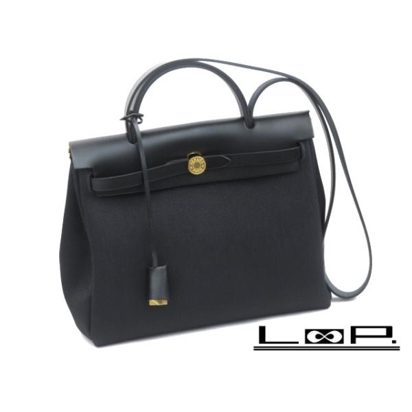■未使用■　エルメス エールバッグ ジップ PM ハンド ショルダー ブラック U刻 箱 【89138】 □未使用□ エルメス エールバッグ ジップ PM ハンド ショルダー