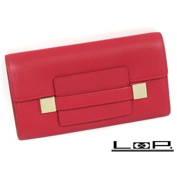 【最終値下げ 6/30日 23：59まで】■新同■　デルボー Madame マダム レザー ロング ウォレット 長財布  【A63149】 最終値下げ 6/30日 23：59まで】□新同□ デルボー Madame マダム