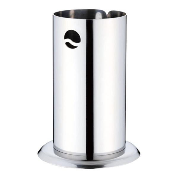 焼き鳥、串焼き屋さんの定番品！使用前、使用後の竹串等を入れるのに便利です。丈夫で衛生的なステンレス製。