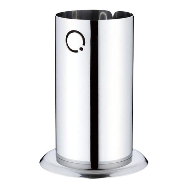 焼き鳥、串焼き屋さんの定番品！使用前、使用後の竹串等を入れるのに便利です。丈夫で衛生的なステンレス製。