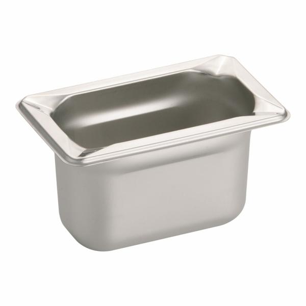 KINGO ステンレス ホテルパン 1/9サイズ 100mm 19100 AHT-73 : Loop