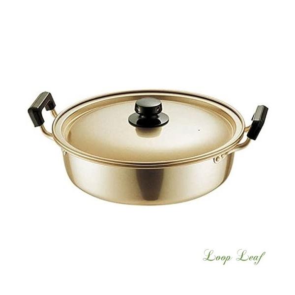 アカオアルミ アカオアルミ しゅう酸 実用鍋 浅型 18cm 硬質 AZT-88