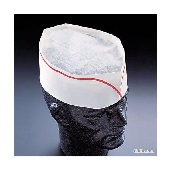 EBM フォレージュハット レッドラインA95002 (100枚入)【SHT25】 フォレージュハット レッドライン 100枚入 A95002 SHT-25 : Loop Leaf