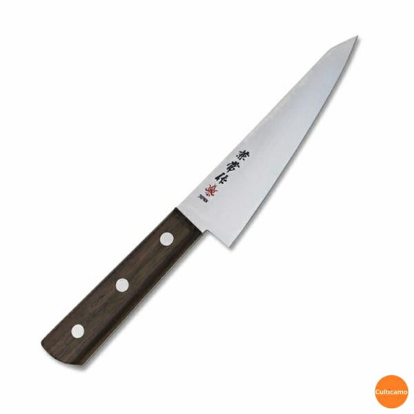 兼常作　解体包丁シリーズ　骨スキ　角　片刃　15cm　AKN-36