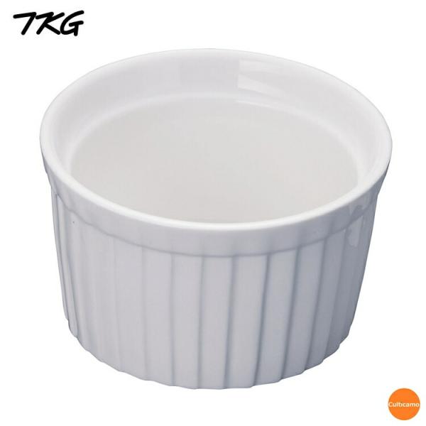 業務用で大人気の小型の耐熱容器。グラタン・スフレ・プリンなどに最適