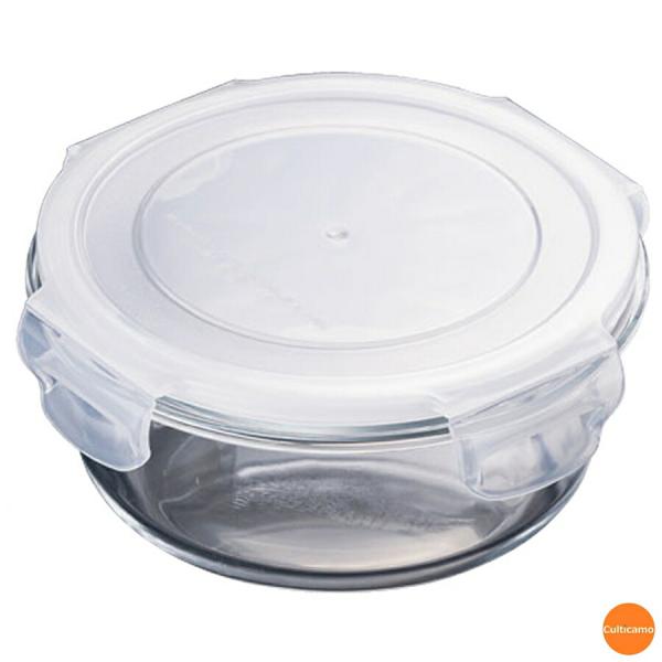 耐熱ガラス　保存容器　丸型　4331　650ml　AHZ-43