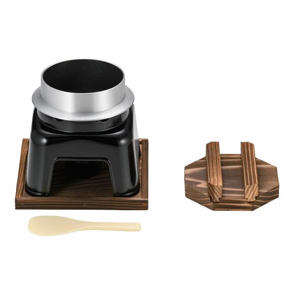 遠藤商事 TKG てん火 フッ素加工 釜めしセット 一合炊 QKM-51 : Loop