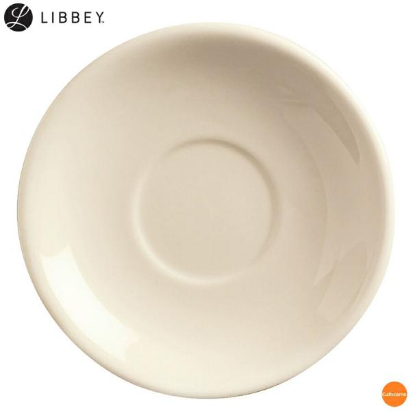 リビー　プリンセスホワイト　ソーサー　14cm　NR-2　RPL-N7