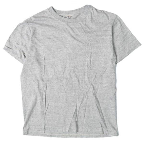 FilMelange フィルメランジェ 日本製 JAMES ジェームス メランジクルーネックTシャツ 4 gray melange 半袖 トップス g10296