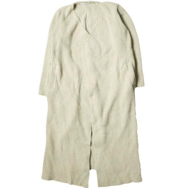 PHEENY フィーニー 日本製 RIB KNIT ROBE リブニットローブ PA18-KT01 