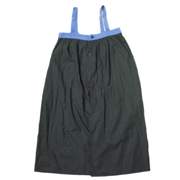 BEAMS BOY ビームスボーイ 23SS バックトゥフロント テープキャミワンピース 13-26-0061-163 ONE SIZE ブラック/ブルー トップス BEAMS BOY ビームスボーイ 23SS バックトゥフロント テープキャミ