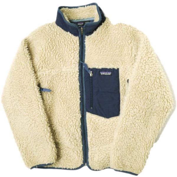 PATAGONIA パタゴニア 2000年製 CLASSIC RETRO CARDIGAN レトロカーディガン 85557 KIDS 12 ナチュラル MADE IN USA ボア ジャケット PATAGONIA パタゴニア 2000年製 CLASSIC RETRO CARDIGAN レトロ