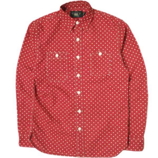 RRL ダブルアールエル 23AW POLKADOT WOVEN WORK SHIRT ポルカ RRL ダブルアールエル 23AW POLKADOT WOVEN WORK SHIRT ポルカ