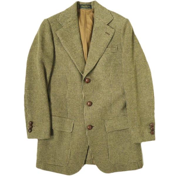 RRL ダブルアールエル イタリア製 PLAID TWEED 3B JACKET チェック
