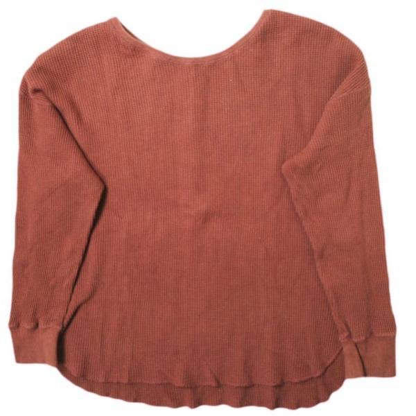 B:MING by BEAMS ビーミング バイ ビームス 19AW サーマルバックヘンリーTシャツ 93-14-0172-213 ブラウン ワッフル カットソー g16748