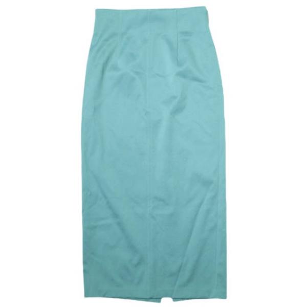 H BEAUTY＆YOUTH エイチ ビューティーアンドユース SATIN PENCIL TIGHT SKIRT サテンペンシルタイトスカート 1624-299-3235 S グリーン