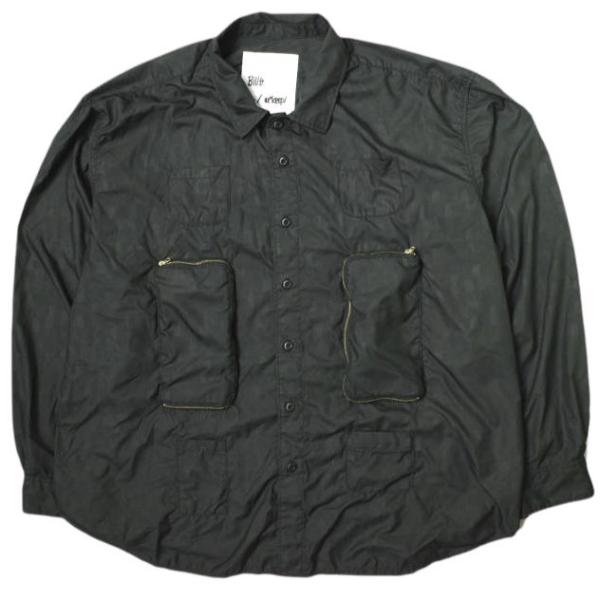 SSZ エスエスズィー 24SS WALLET SHIRT ウォレットシャツ 11-11-0936-791 M ブラック BEAMS トップス SSZ エスエスズィー 24SS WALLET SHIRT ウォレットシャツ 11-11-0936