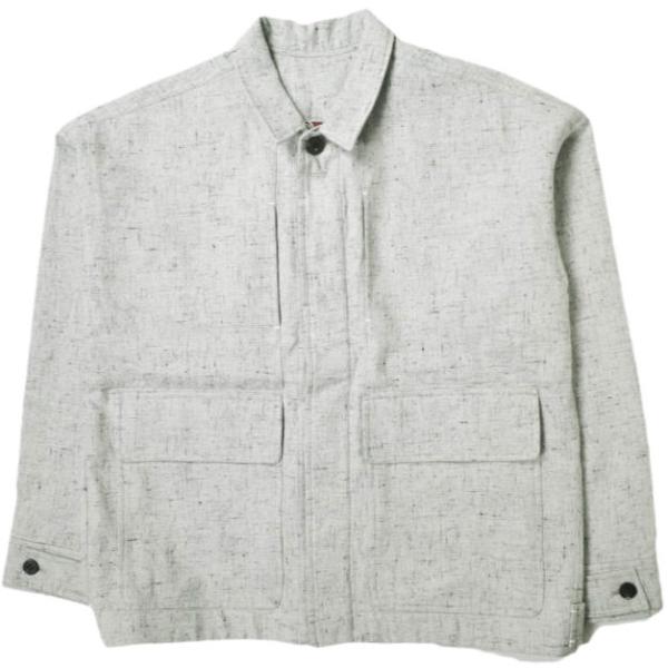 新品 YANTOR ヤントル 20AW Stone Nep FlyFront Jacket ストーンネップ