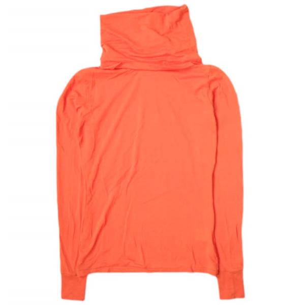 FUMIKA＿UCHIDA フミカウチダ 23AW 日本製 NYLON RIBBED NECK HOODED TOP ナイロンジャージーハイネックカットソー FU-S-UW001 M ORANGE 長袖 トップス【中古】【FUMIKA＿UCHIDA】 FUMIKA＿UCHIDA フミカウチダ 23AW NYLON RIBBED NECK HOODED TOP