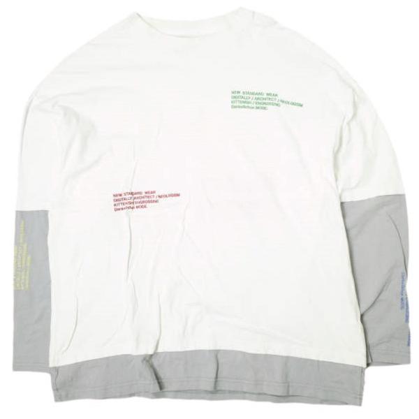 Danke Schon ダンケシェーン レイヤードロングスリーブTシャツ 19S-CSL068-DS Free ホワイト 長袖 トップス g18537
