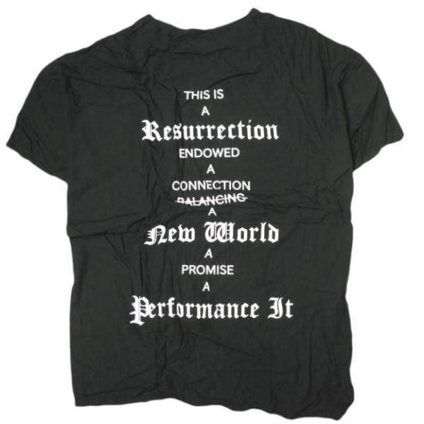 Danke Schon ダンケシェーン バックロゴプリント オーバーサイズレーヨンTシャツ 17S-SHS200-DS Free BLACK 半袖 トップス g18541