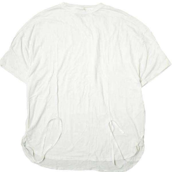 Danke Schon ダンケシェーン サイドコード オーバーサイズTシャツ 19S-CSS104-DS Free ホワイト 半袖 トップス g18547