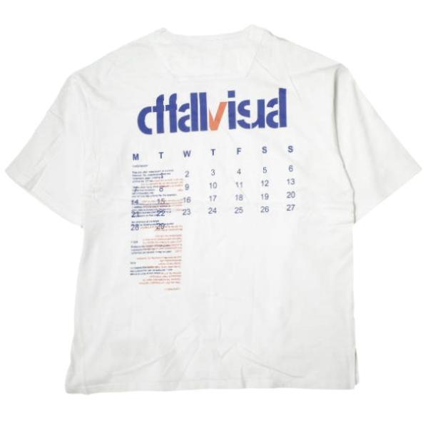 A4A エーフォーエー ID CALENDER Tシャツ 22156LH L WHITE LHP 半袖 オーバーサイズ トップス g18618