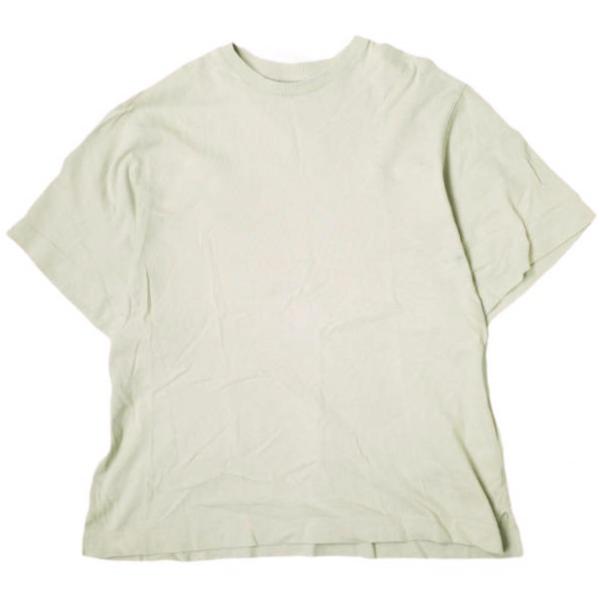 WHITELAND ホワイトランド 21SS オーバーサイズフットボールTシャツ 21S-CSS447-WL Free ベージュ LHP トップス g18650