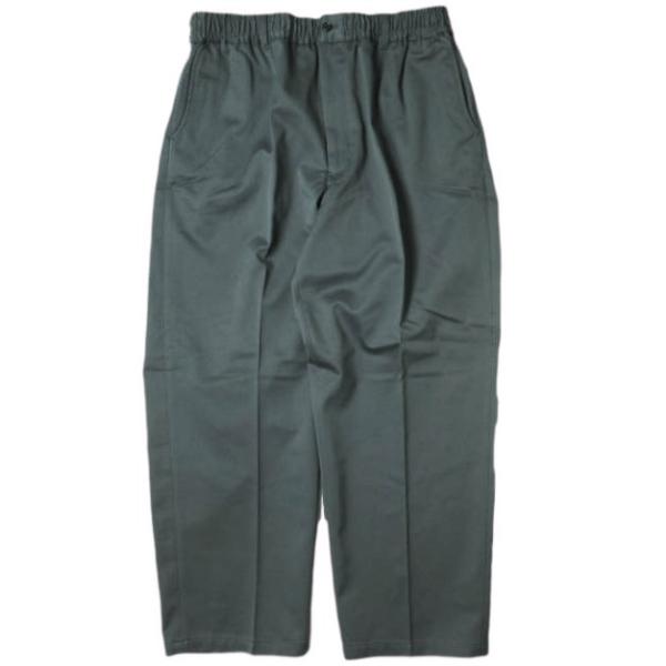 新品 FARAH ファーラー 24AW Easy Wide Tapered Pants イージーワイドテーパードパンツ FR0403-M4002 M GREY コットンツイル ボトムス looponline_g19033