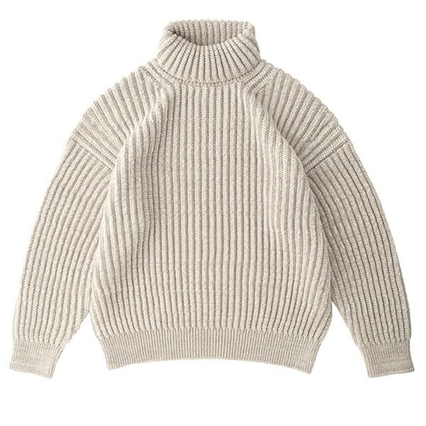 新品 visvim ビズビム 21AW 日本製 AMPLUS TURTLENECK KNIT ローゲージ