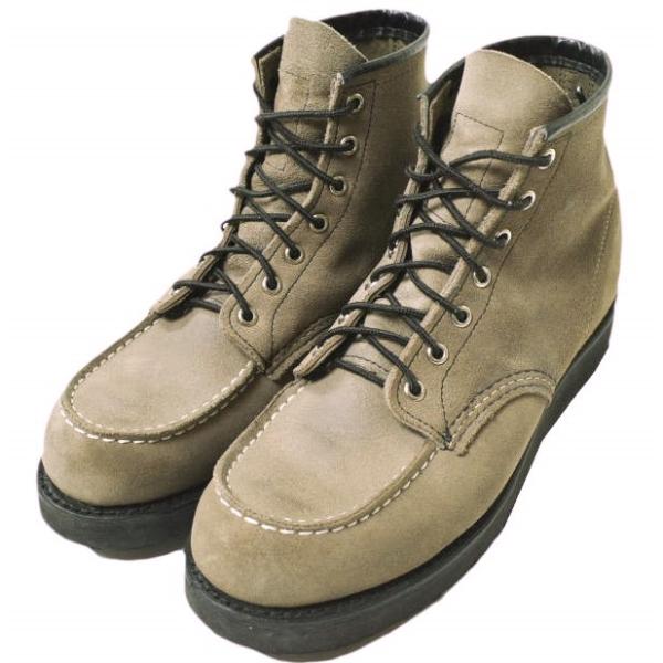 Red Wing グレー スエード モカシンブーツ レッドウィング RED WING ブーツ メンズ 6インチ クラシック