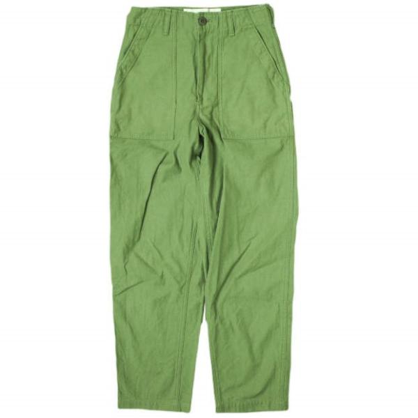 THE SHINZONE ザ シンゾーン 日本製 BAKER PANTS ベイカーパンツ 15AMSPA18 34 OLIVE ファティーグ ジップフライ ボトムス g20142