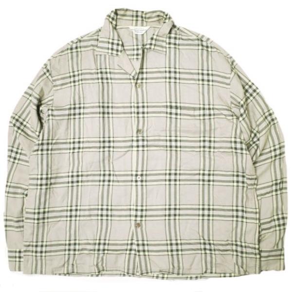 UNUSED アンユーズド 18AW 日本製 Rayon Check Shirt レーヨン