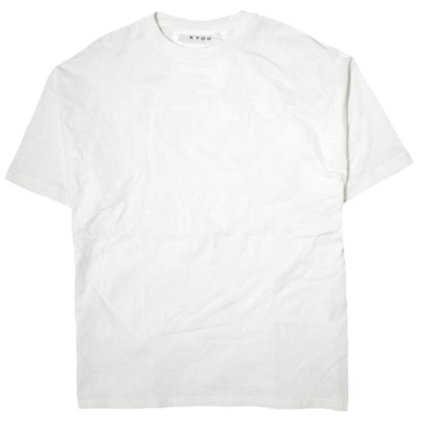 KYOU キョウ 24AW TEE-NS.05 Comfort Pack-Tees ソリッドクルーネックTシャツ KU4FWUCUT01 1 WHITE 半袖 トップス g20653