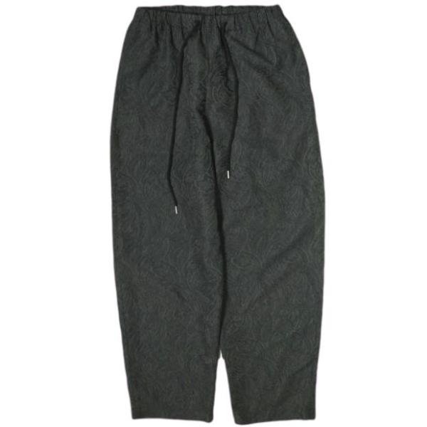 monkey time モンキータイム PE JACQUARD WIDE EASY PANTS ペイズリー