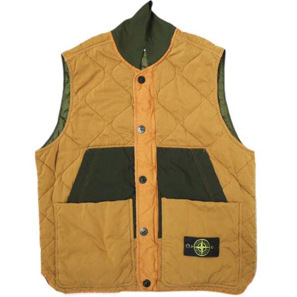 STONE  ストーンアイランド キルティングベスト STONE ISLAND ストーンアイランド 23AW Compass Patch Quilted Gilet