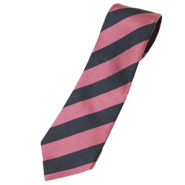 BEAMS F ビームスエフ 日本製 レジメンタルストライプ シルクネクタイ