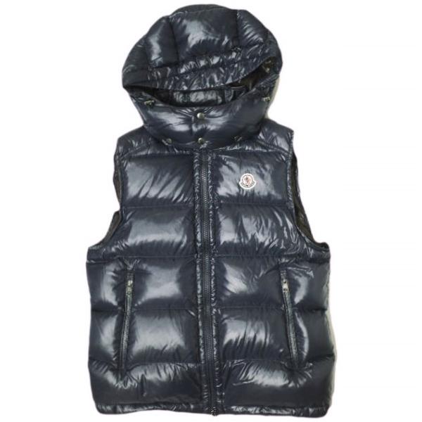 MONCLER BORMES GILET ブラック ダウンベスト モンクレール MONCLER モンクレール イタリア製 BORMES GILET ナイロン ダウンベスト