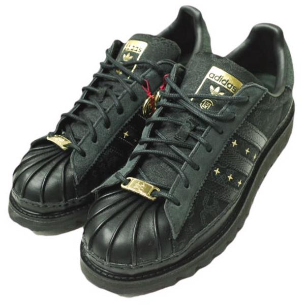 CLOT × adidas コラボ superstar US9 adidas x CLOT アディダス クロット 25SS 別注 SUPERSTAR LNY