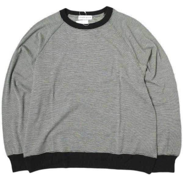 トップス CABARET POVAL MerinoWoolRaglanTopStripe 新品 CABARET POVAL キャバレーポヴァール 25SS Merino Wool Raglan