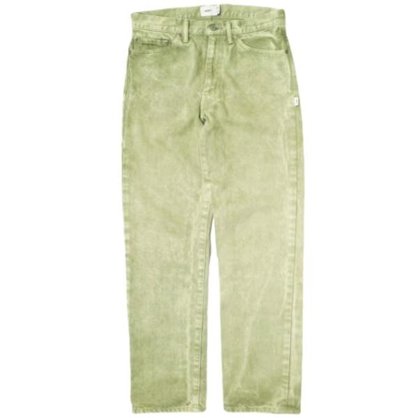 WTAPS ダブルタップス 21AW 日本製 BLUES BAGGY 01 / TROUSERS / COTTON. DENIM バギーデニムパンツ 212WVDT-PTM05 01(S) OLIVE DRAB