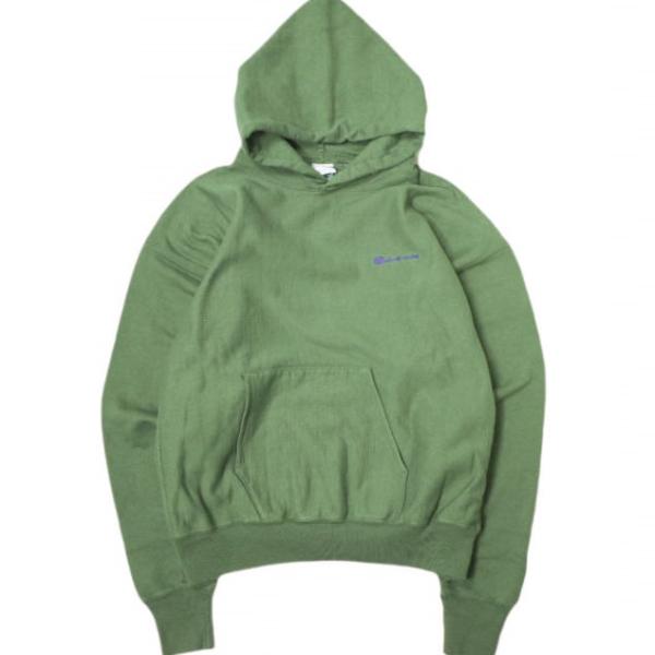 新品 SAINT MICHAEL セントマイケル 23AW HOODIE / LOGO ロゴ刺繍スウェットプルオーバーパーカー SM-A23-0000-029 XL GREEN SAINT Mxxxxxx